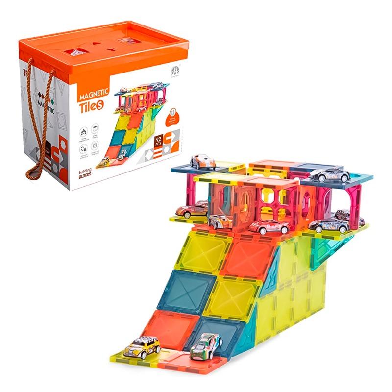 Magnetic Tiles 92 Pcs Set