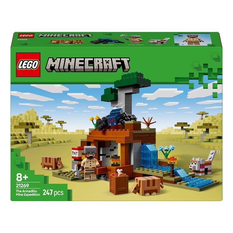 ليجو ماين كرافت - مجموعة بناء منجم أرماديلو 21269