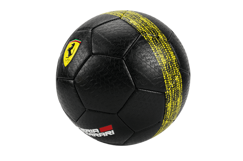 Mesuca Ferrari Soccer Ball Size 5 - Yellow Lines