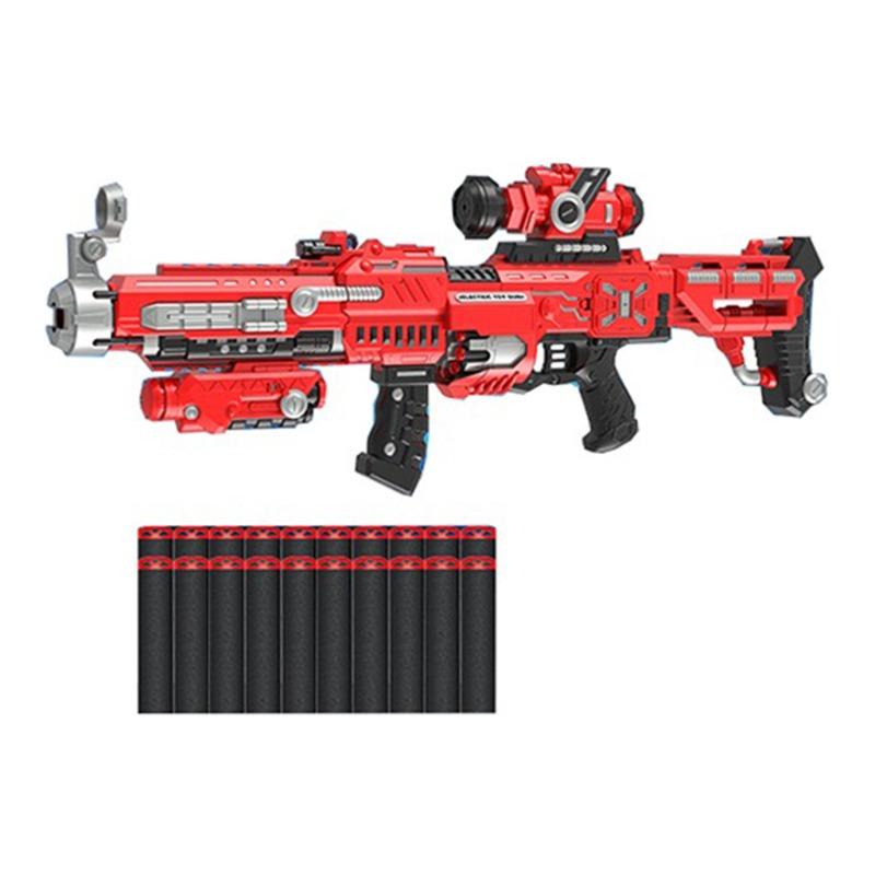 مجموعة مسدس التصويب - لون أحمر