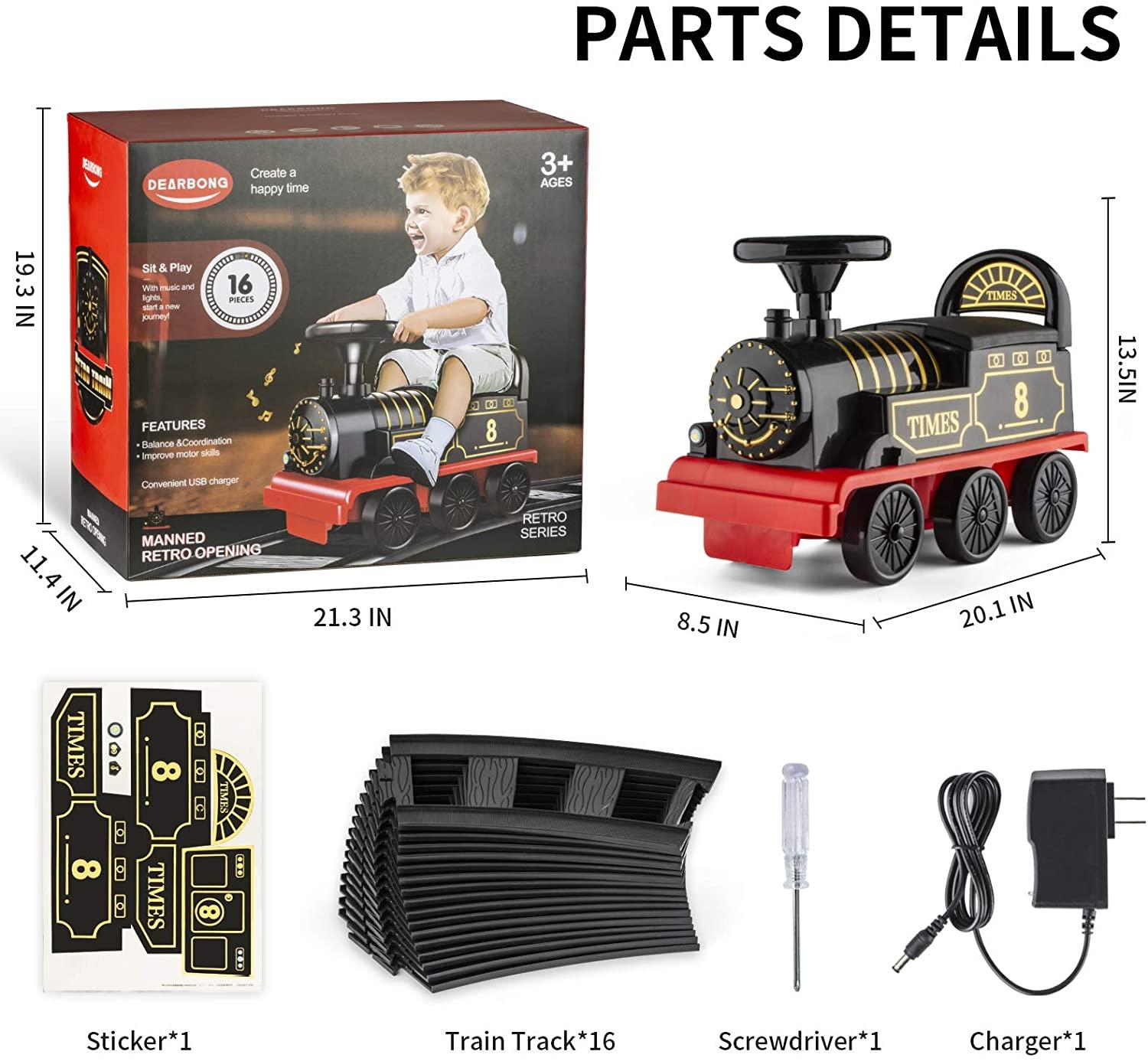 Electric Ride On Train With Track