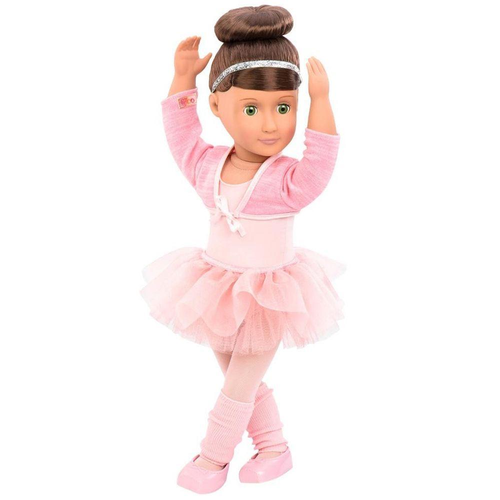 Our Generation Sydney Lee With Storybook And Outfit Ballet Doll