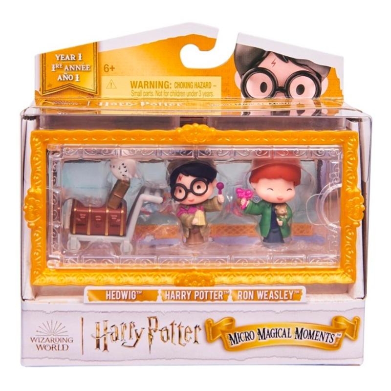 Wizarding World Micro Magical Moments Hedwig, Harry Potter & Ron Weasley
