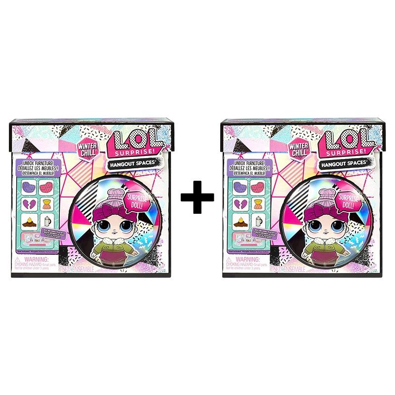 Buy 1 Get 1 Free L.O.L. Surprise Winter Chill Hangout Spaces Doll