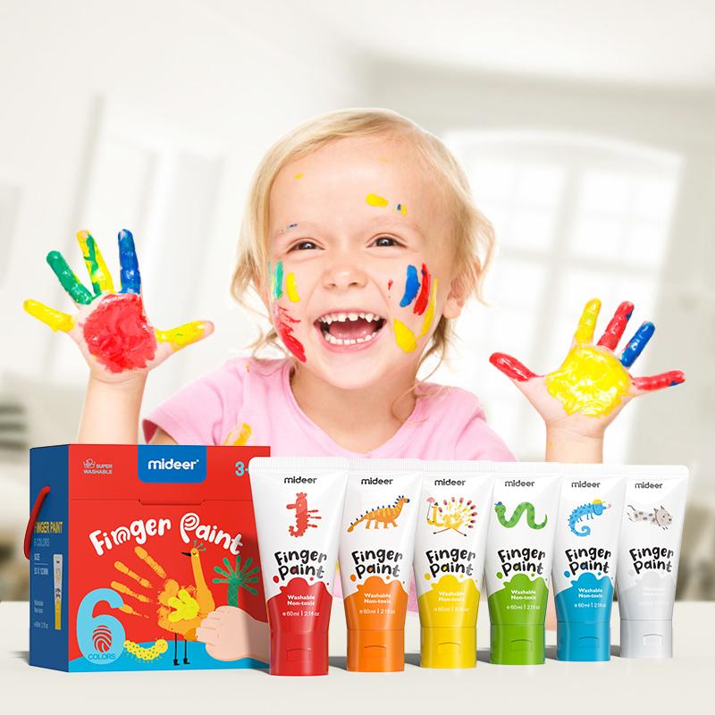 Mideer - Finger Paint Set 6 Colors
