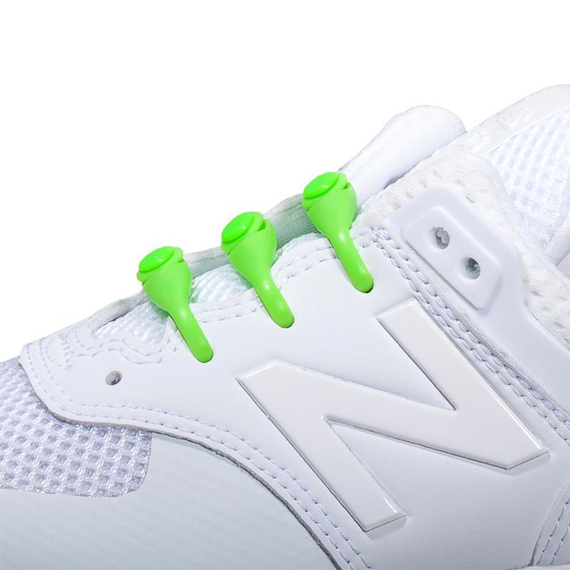 هيكيز - أربطة الحذاء المرنة لون أخضر