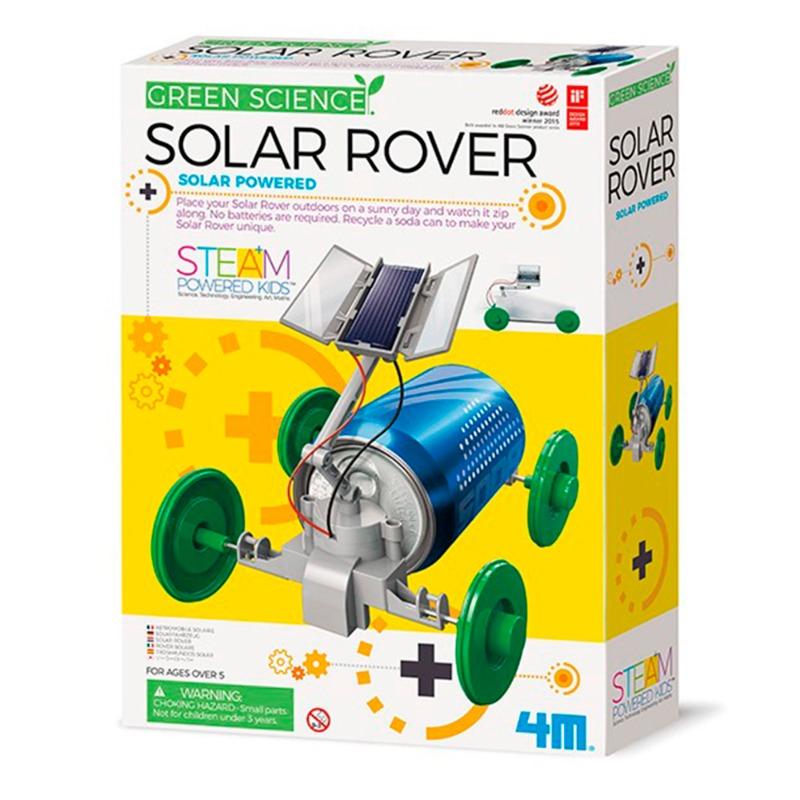 4M Green Science Solar Powered Tin Can Rover