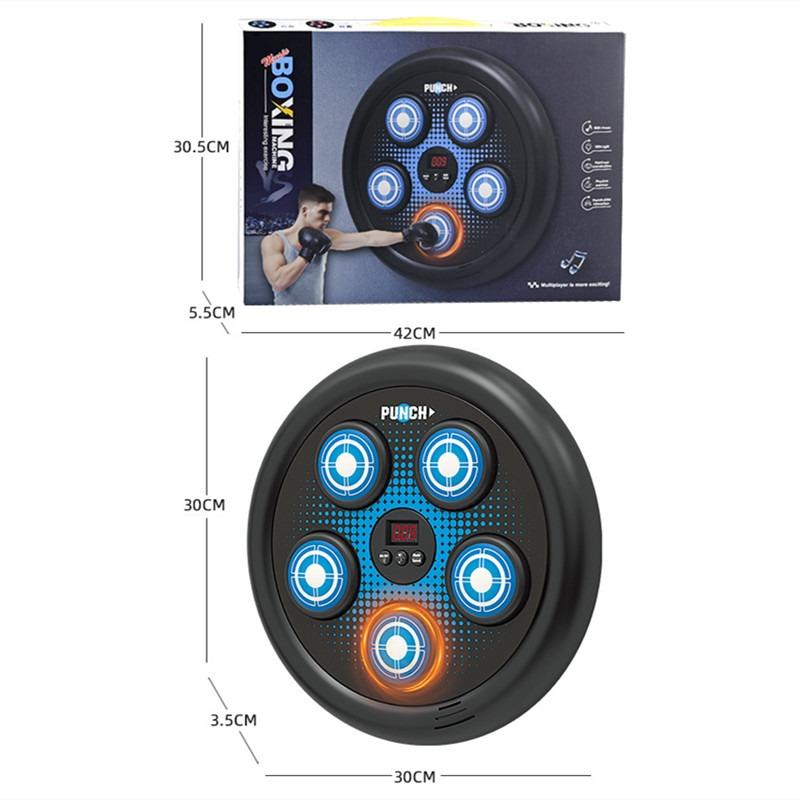 Que-Me Music Boxing Machine - Blue