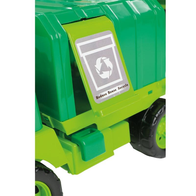 دولو - لعبة شاحنة نفايات للأطفال - اخضر