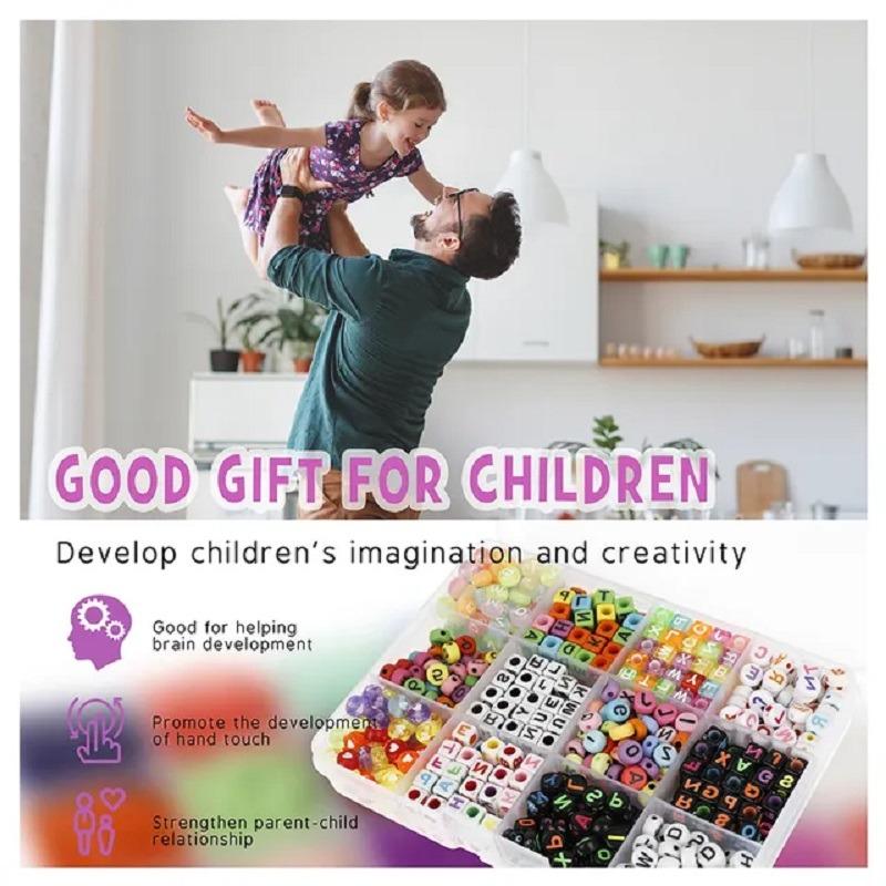 Essen Seed And Alphabet Beads Jewellery Making DIY Bracelet Kit