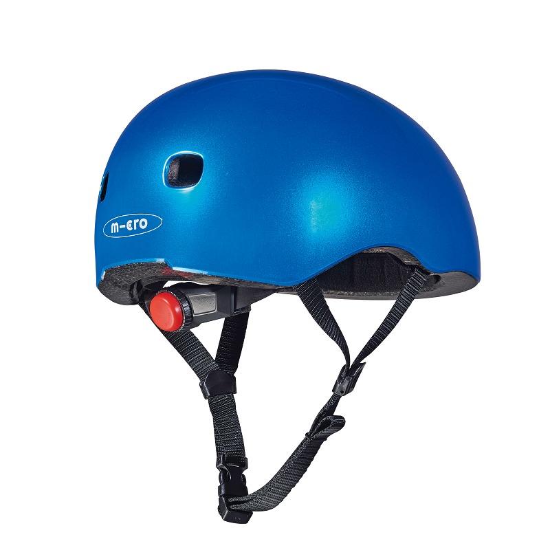 Micro Helmet Dark Blue Metalic - Medium Size