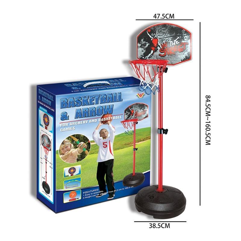 Sanjiao Basketball and Arrows Set + Shark Water Gun (Blue)