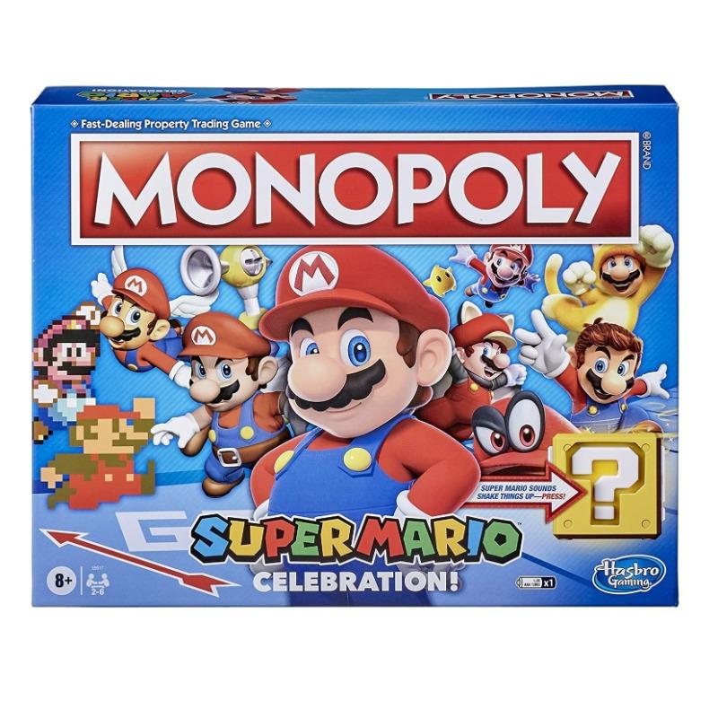 Buy 1 Get 1 Free Monopoly Super Mario Celebration Edition Game + Monopoly Speed Game