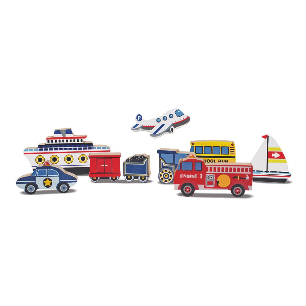 Melissa And Doug Vehicles Chunky Puzzle