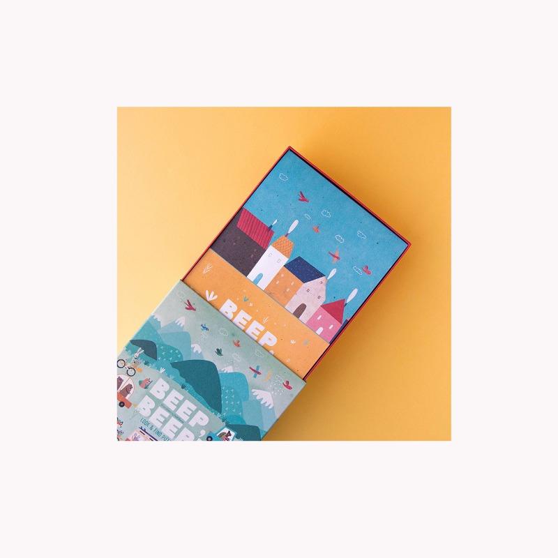 Londji - Beep Beep Cocuk Puzzle Playset 24Pcs