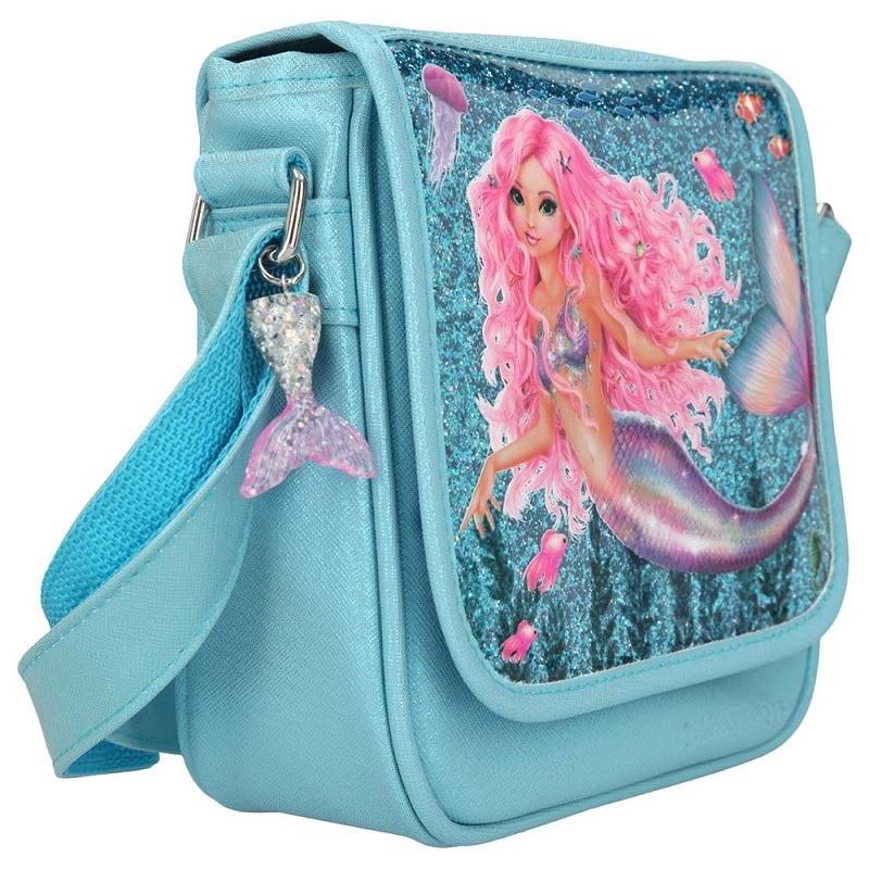 توب مودل - حقيبة كتف صغيرة بتصميم حورية البحر