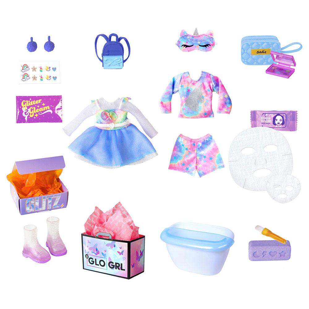 جلو أب جيرلز - دمية سادي مع 25 مفاجأة