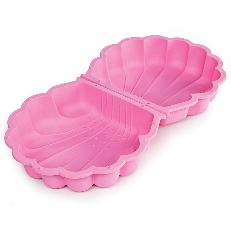 Shell Sandpit Sandbox - Pink
