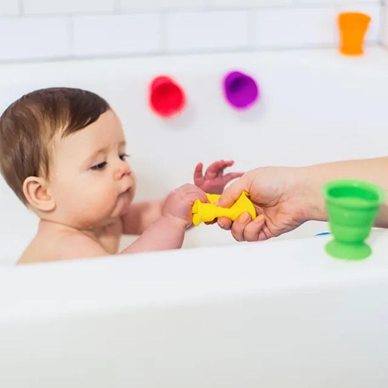 Baby Einstein Stack & Squish Cups Sensory Stacking Toys