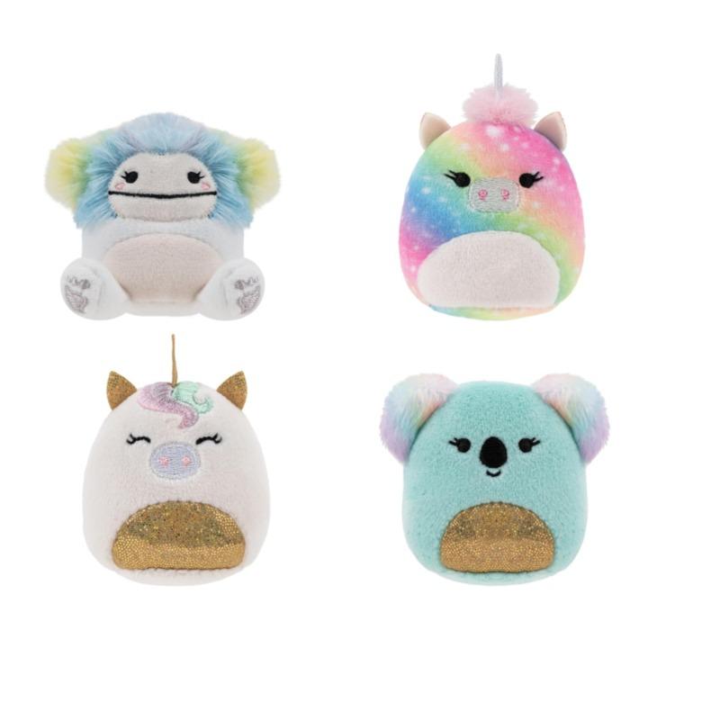 Squishmallow Millie, Brim, Harley and Zelle 4 Piece Plush Figure Set