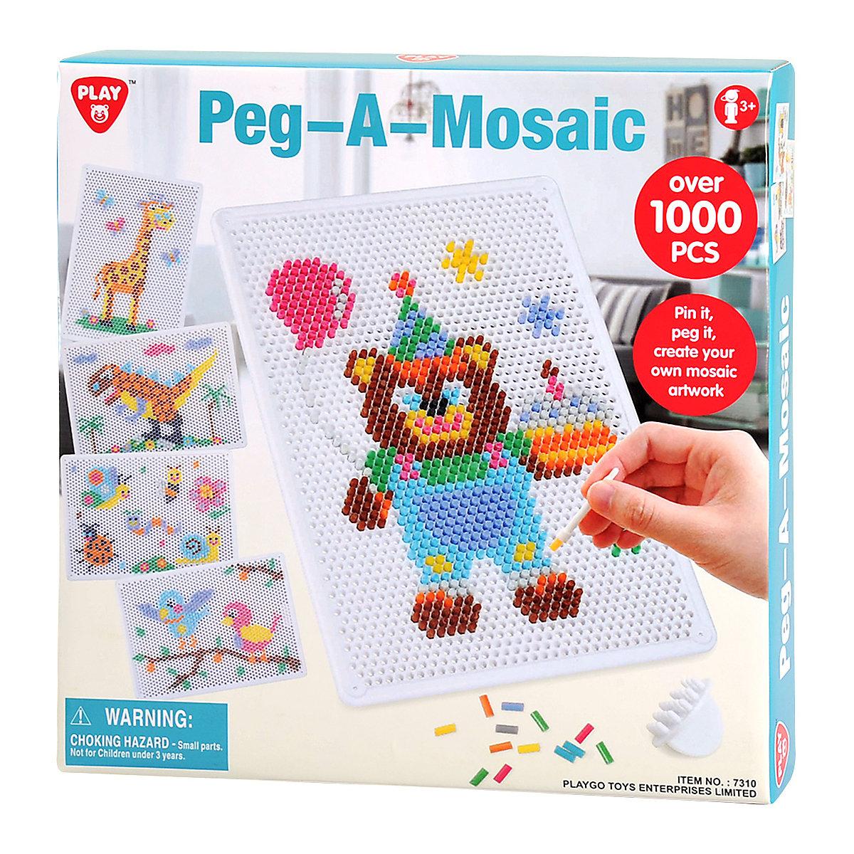 PlayGo Peg A Mosaic Over 1000pcs