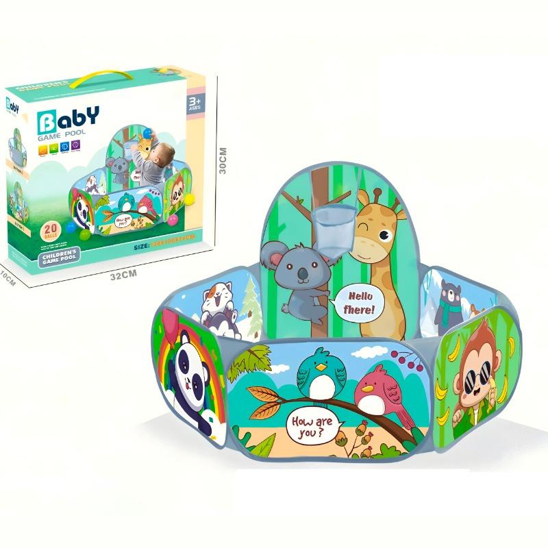 Baby Game Tent Pool - Zoo Garden