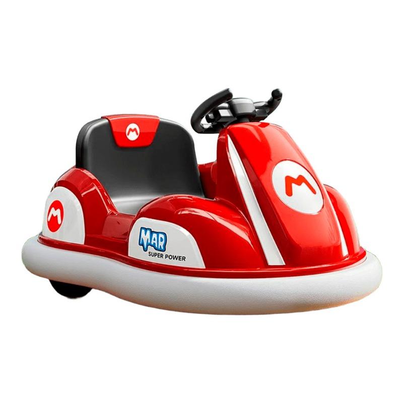 Orbic Kids Super Mario Style Bumper Car - Red