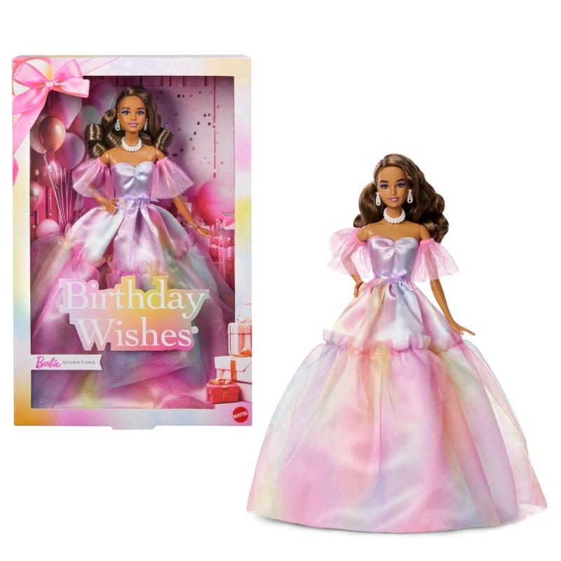 Barbie Signature Birthday Wishes Fashion Doll Pastel Rainbow Collectible