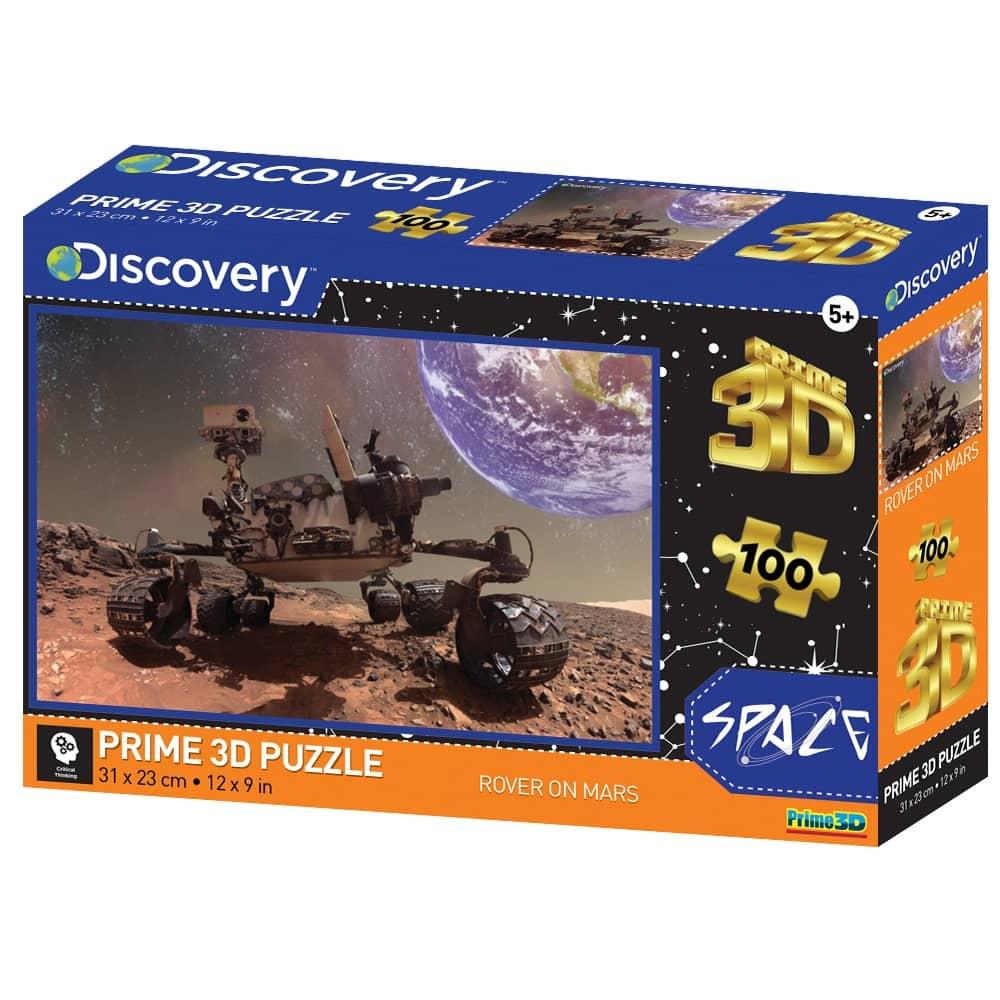 Prime 3D Puzzle Rover On Mars 100Pcs