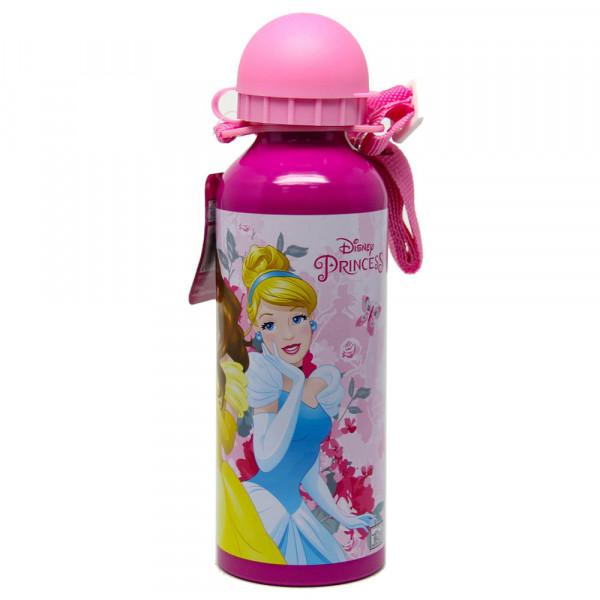 Disney Princess Metal Water Bottle - Pink