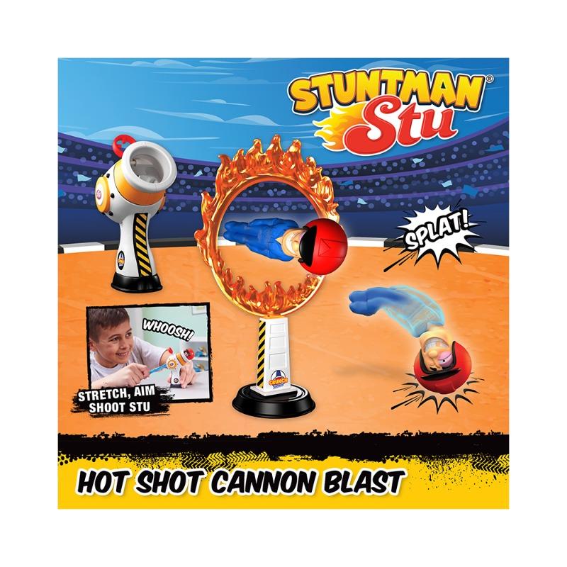 لعبة ستانت مان ستيو – انفجار المدفع الساخن