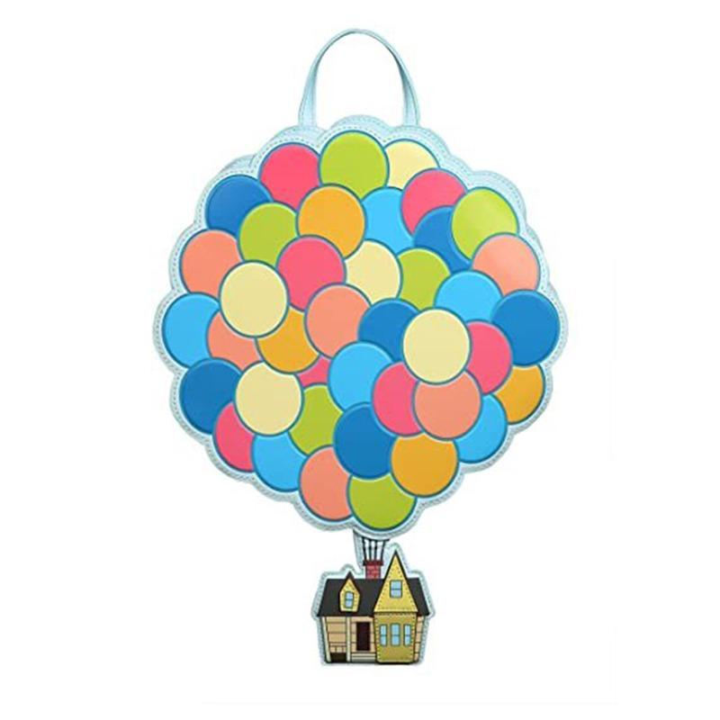 Loungefly Disney Pixar Up Balloon House Convertible Mini Backpack