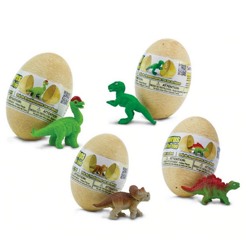 بيضة الديناصور جيجانتو 2 إنش أشكال متعددة