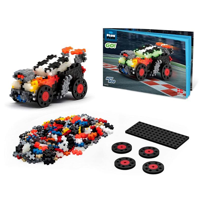 بلس بلس بيج - مجموعة بناء سيارة هوت رود 240 قطعة