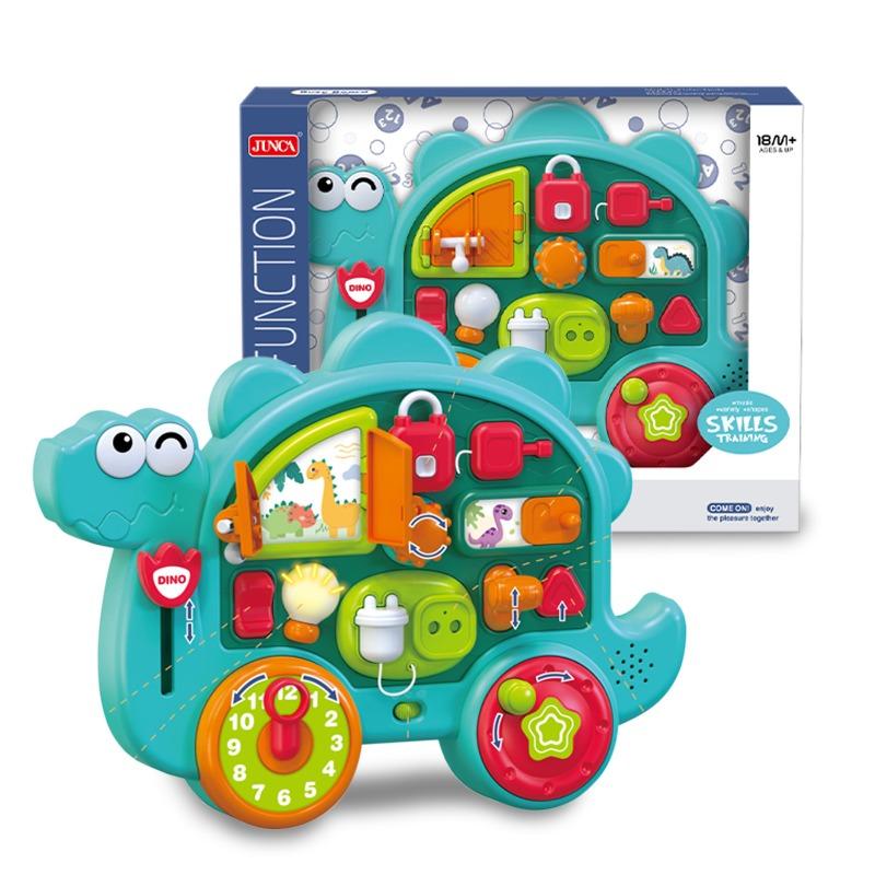 جونكا - لعبة لوحة سيارة الديناصور لون أخضر
