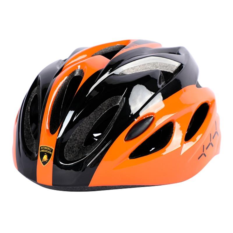 Lamborghini Helmet - Orange/Black