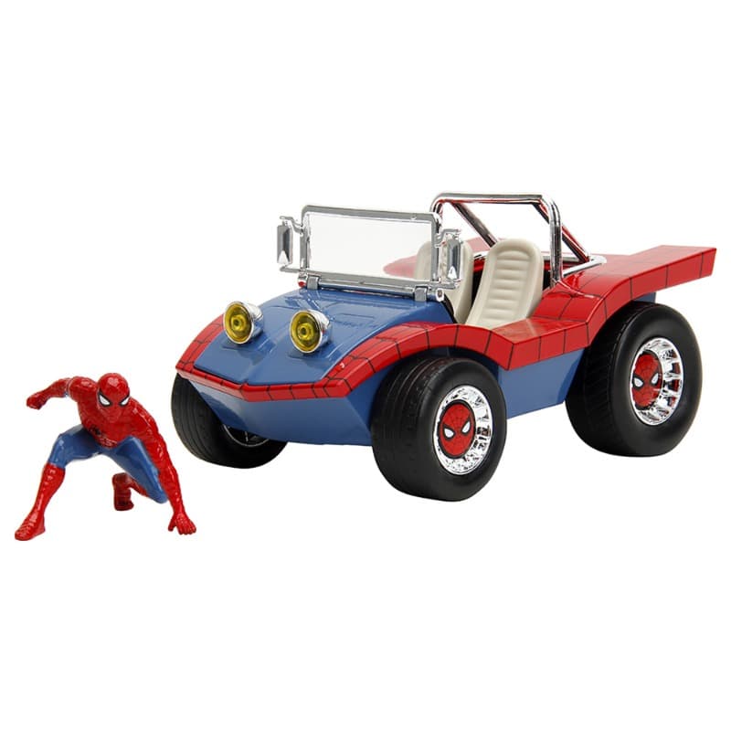 Jada Marvel Spider Man Buggy 1/24 Red