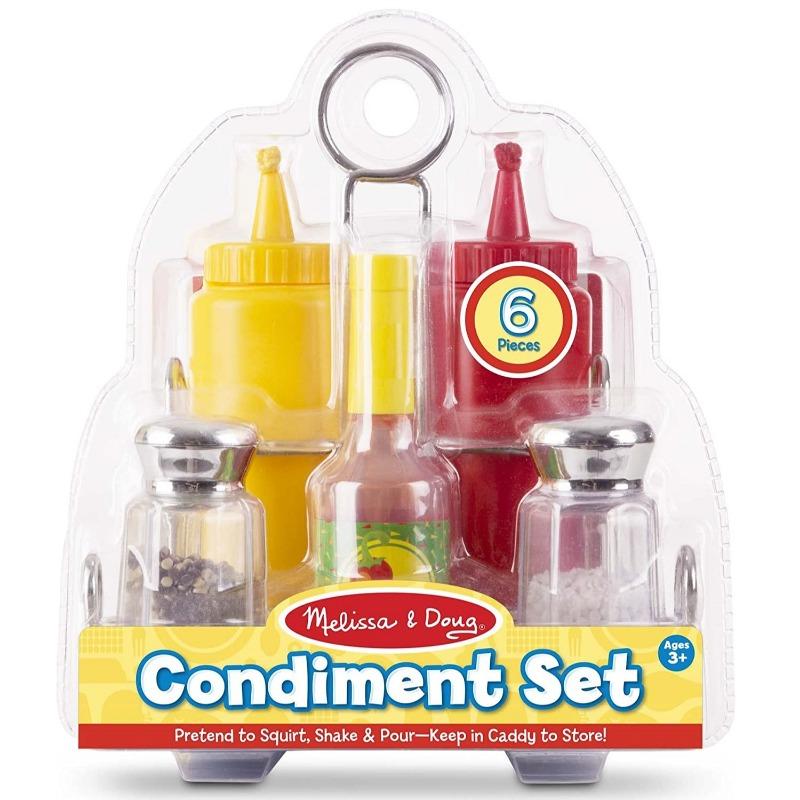 Melissa And Doug Food Condiments Playset