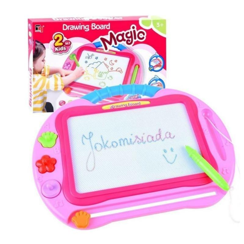2 in 1 Magic Drawing Board in Pink