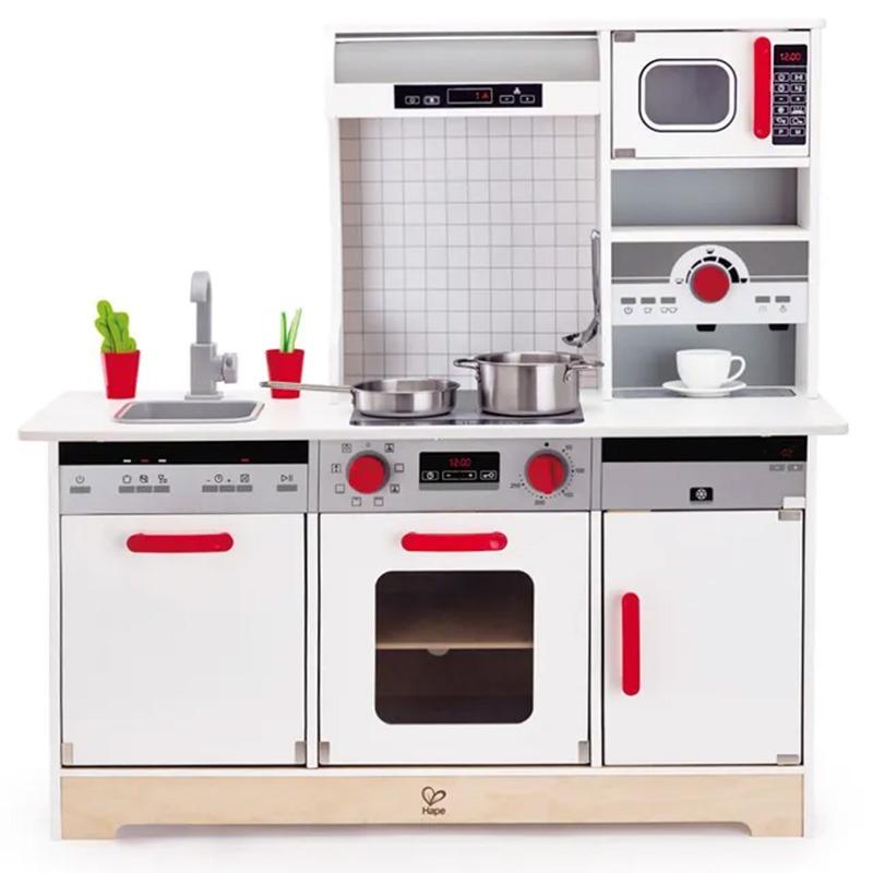 Hape - All-in-1 Wooden Play Kitchen With Accessories