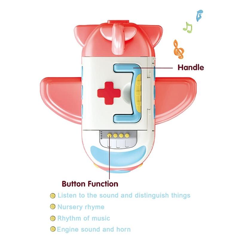 مجموعة لعب طائرة طبية