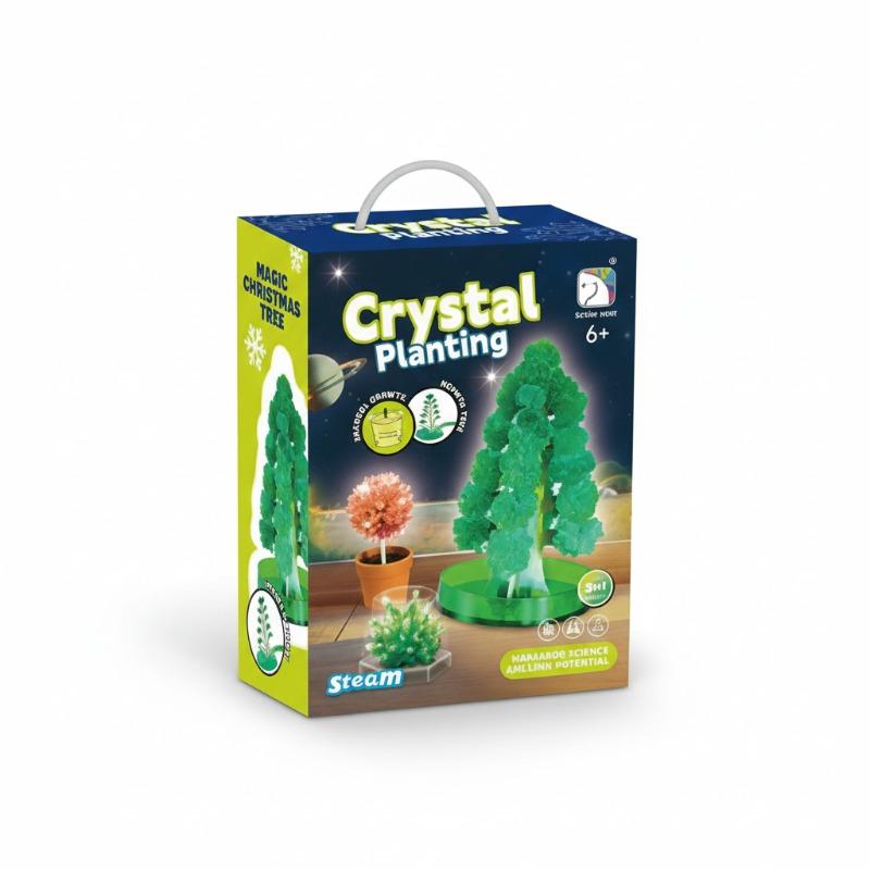 3-in-1 Crystal Growing Science Kit