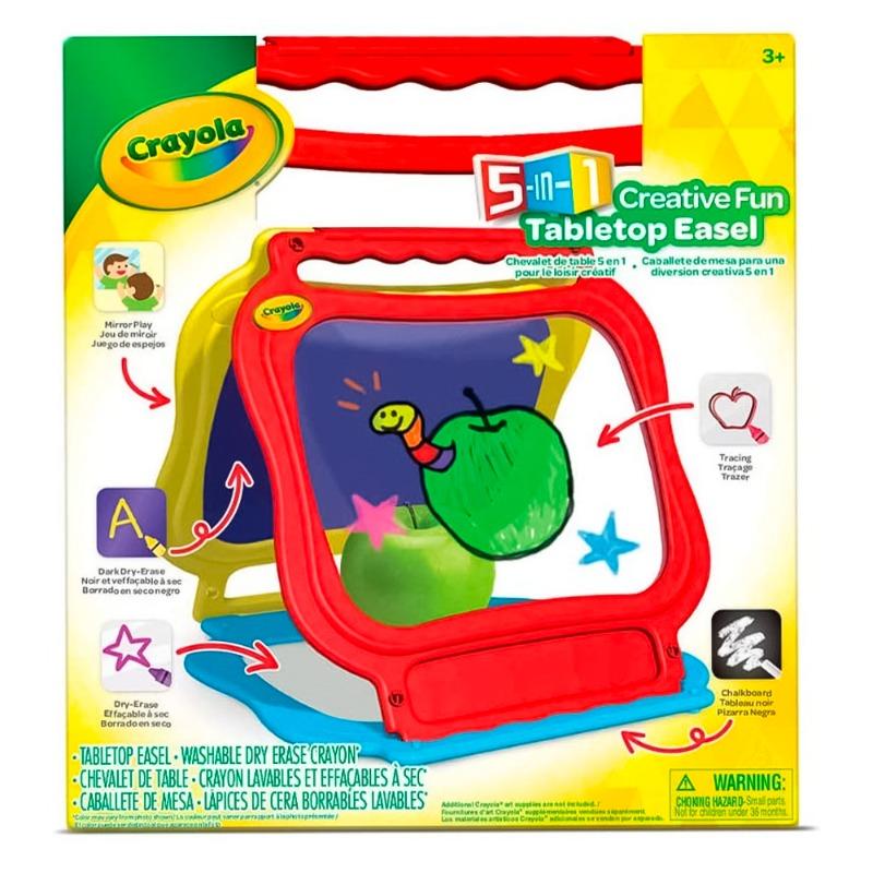 كرايولا - مسند الرسم للطاولة ووتر فن 5 في 1 - متنوع
