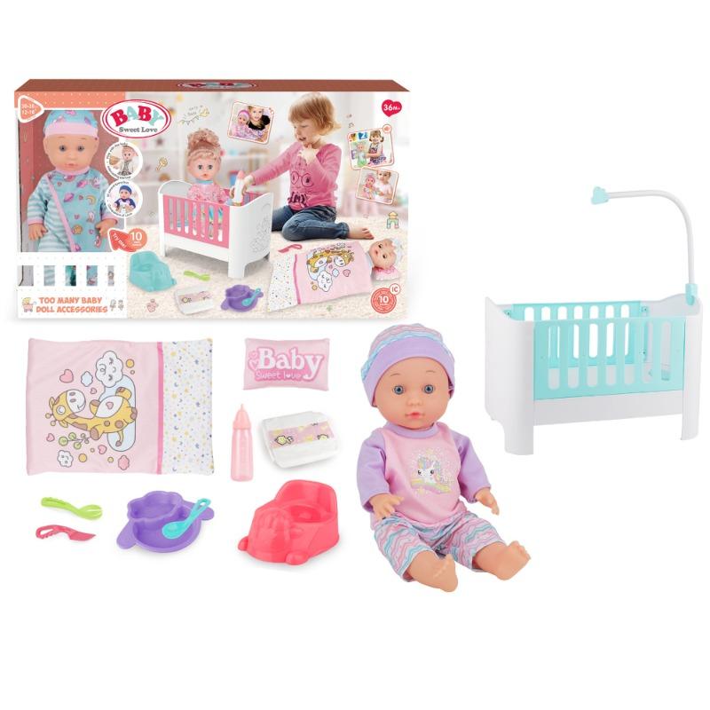 13-Inch Drinking Doll with Sound – 2 Colors