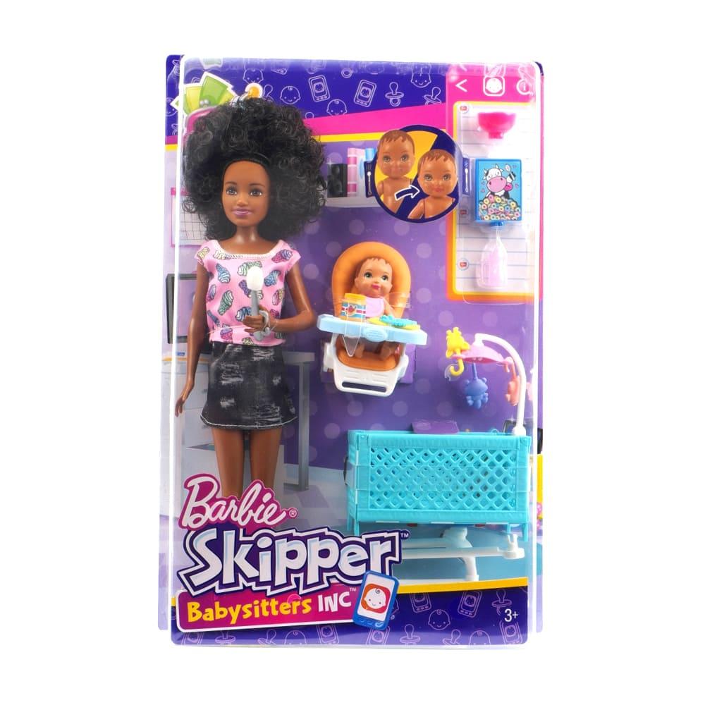 Barbie Babysitters Doll And Playset