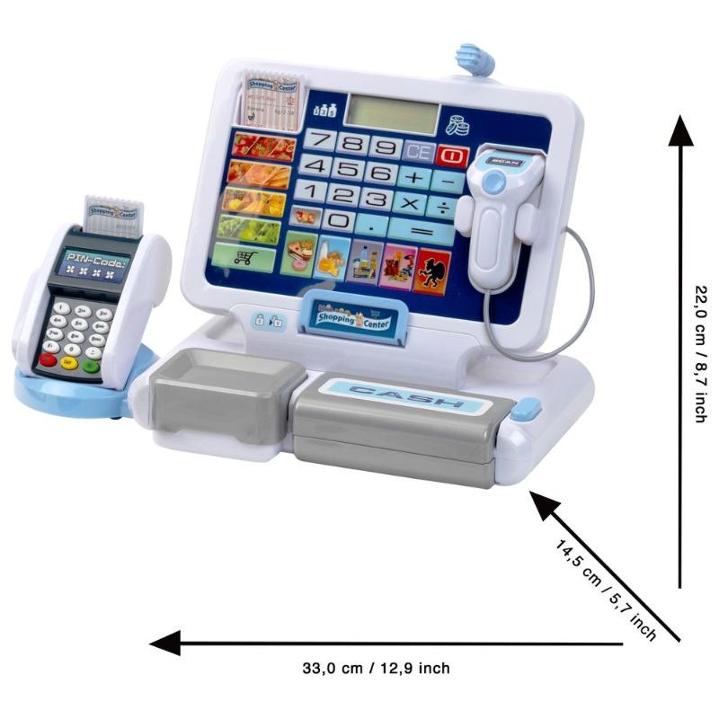 Klein Toys Tablet and Cash Register Station with Electronic Function
