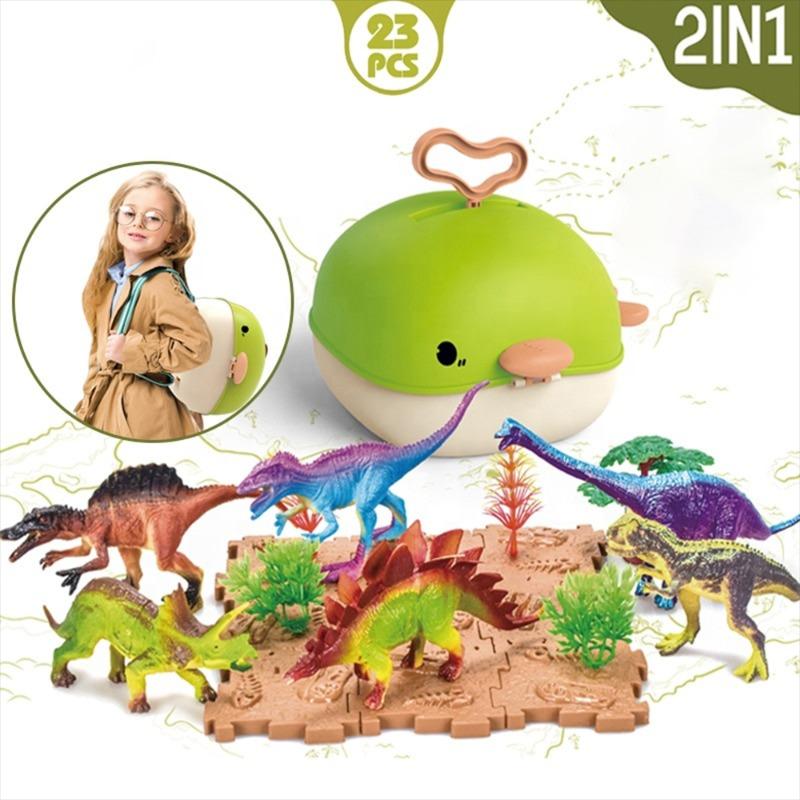 Dinosaur World Set - Green Whale