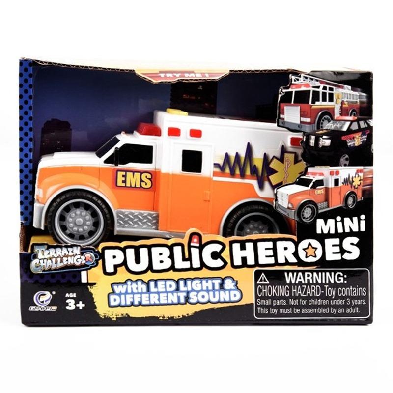 Super Leader Mini Public Heroes Vehicles Ambulance