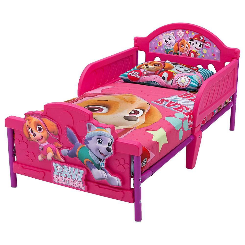 Delta Children Paw Patrol Metal Frame Bed With Mattress