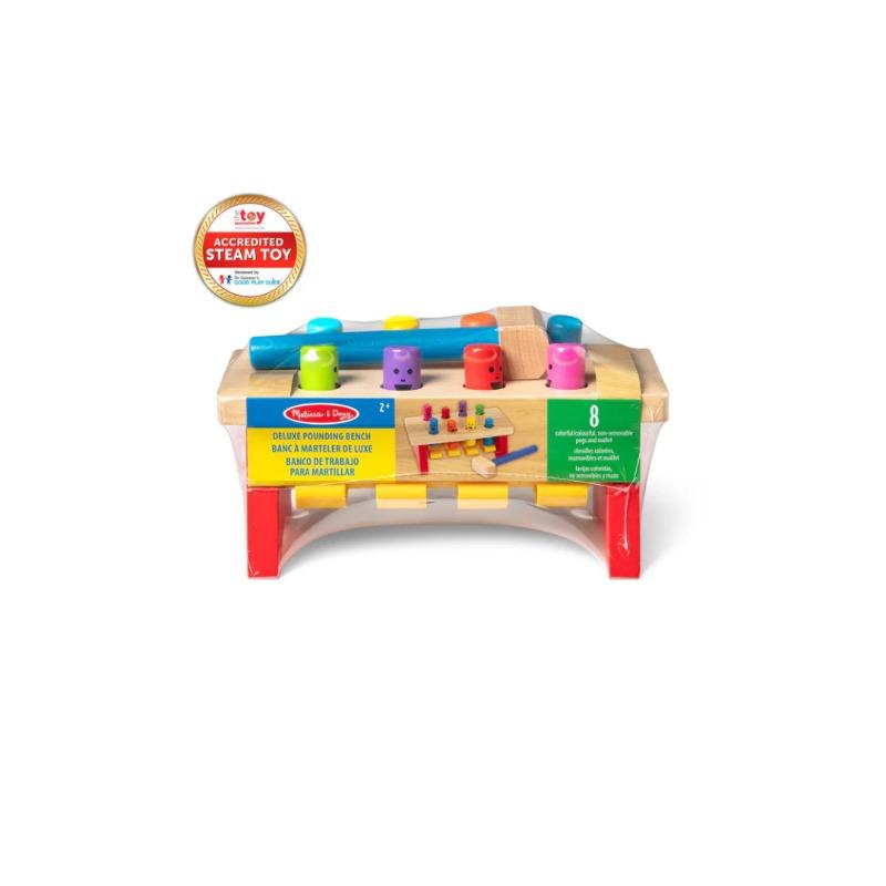 Melissa and Doug Deluxe Pounding Bench